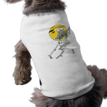 Dancing Skeletons Dog Tee