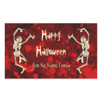 Dancing Skeletons Halloween stickers stickers
