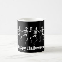 Dancing Skeletons II Coffee Mugs