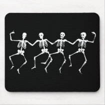 Dancing Skeletons II Mouse Pads