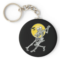 Dancing Skeletons Keychain