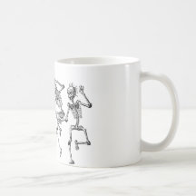 Dancing Skeletons Mug