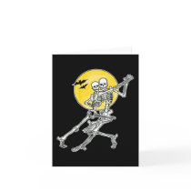 Dancing Skeletons Note Card
