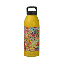 Dancing Skeletons Water Bottle
