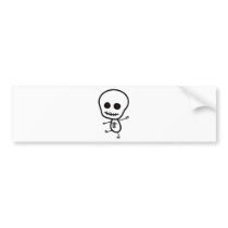 Dancing Skellie Bumper Sticker