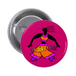 Dancing Survivor Pinback Button