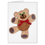 Dancing Teddy Bear Blank Cards