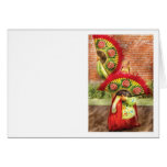 Dancing - The Fan Dance Greeting Card