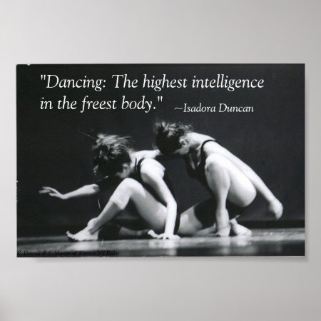 Dance Prints with Quotations