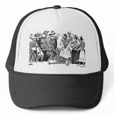 "Dancing the Jarabe in the Other World" Trucker Hats