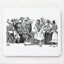 "Dancing the Jarabe in the Other World" Mousepad
