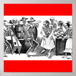 "Dancing the Jarabe in the Other World" Print