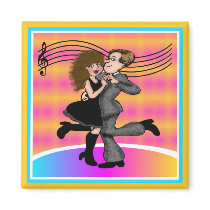 Dancing the Night Away magnets