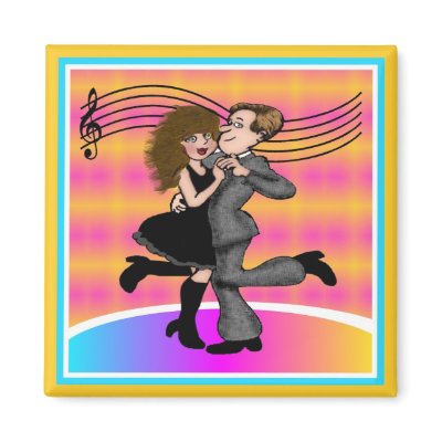 Dancing the Night Away Magnet by nextstopitaly