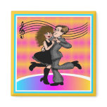 Dancing the Night Away Refrigerator Magnets