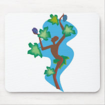 Dancing to Go Green Mousepad