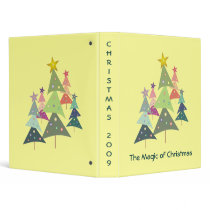 Dancing Trees Holiday Binder