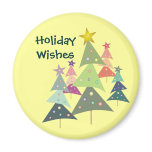 Dancing Trees Holiday Magnet Dancing Trees Holiday Magnet