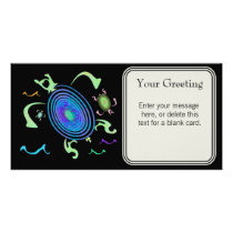 Dancing Turtle Custom Card photo cards