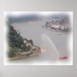 Dancing Water on the Rhein Posters