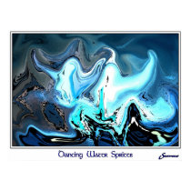 Dancing Water Sprites Poster