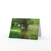 Dancing with Fireflies Greeting Card
