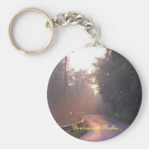 Dancing with Fireflies Keychain