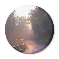 Dancing with Fireflies Magnet