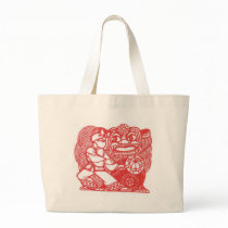 Dancing with lion bags