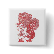 Dancing with lion buttons by christigmc Dancing with lion buttons