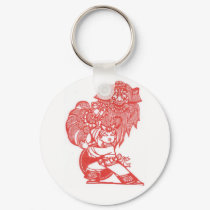 Dancing with lion keychains by christigmc Dancing with lion keychains