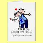 Dancing with N.E.D. - Blue Ribbon cards