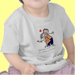 Dancing with N.E.D. - Orange Ribbon T Shirts