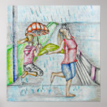 dancing with the rain poster