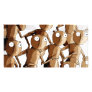 Dancing Wooden Robot Gofers Personalized Photo Card