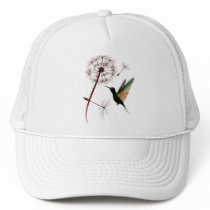 Dandelion and Little Green Hummingbird Hats
