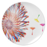 Dandelion Blowing in The Wind Gift Plate