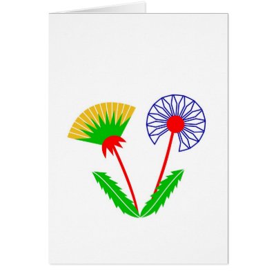 Dandelion Greeting Card by lonvig