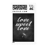 Dandelion Chalkboard Love Stamp