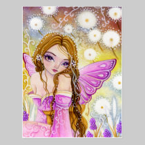 Dandelion Dream - Postcard postcards