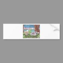 Dandelion Fluff bumper stickers