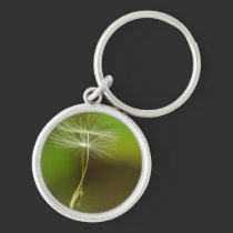 Dandelion flying Ballerina seeds keychains