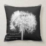 Dandelion Haiku American MoJo Pillow