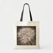 dandelion in brown bag