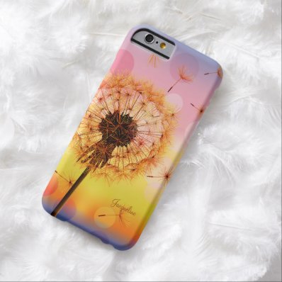 Dandelion Make A Wish Spring iPhone 6 case