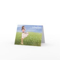 Dandelion notecard-KNOWLEDGE IS POWER