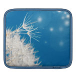 dandelion over blue ipad sleeves