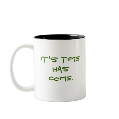 Dandelion Peace Mug by threesalamanders