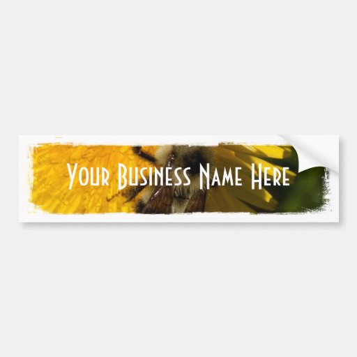 Dandelion Pollenator; Promotional Bumper Stickers