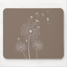 Dandelion Seed Thieves Mouse Pads